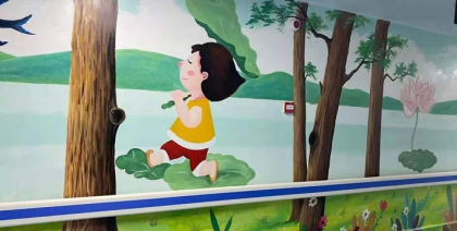 每一幅墻體彩繪均是獨(dú)一無(wú)二的